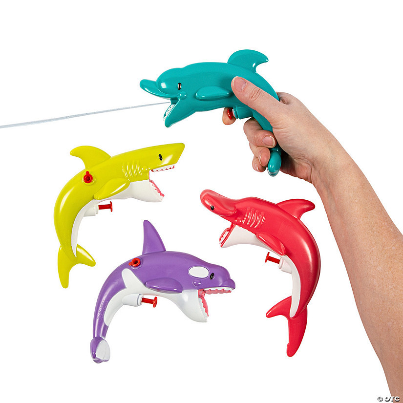Sea Life Squirt Guns - 12 Pc. | Oriental Trading Company