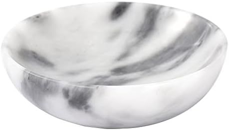 Amazon.com: 4.72 Inch Decorative Bowls, Natural Marble Small Decorative Bowls for Home Decor, Key... | Amazon (US)
