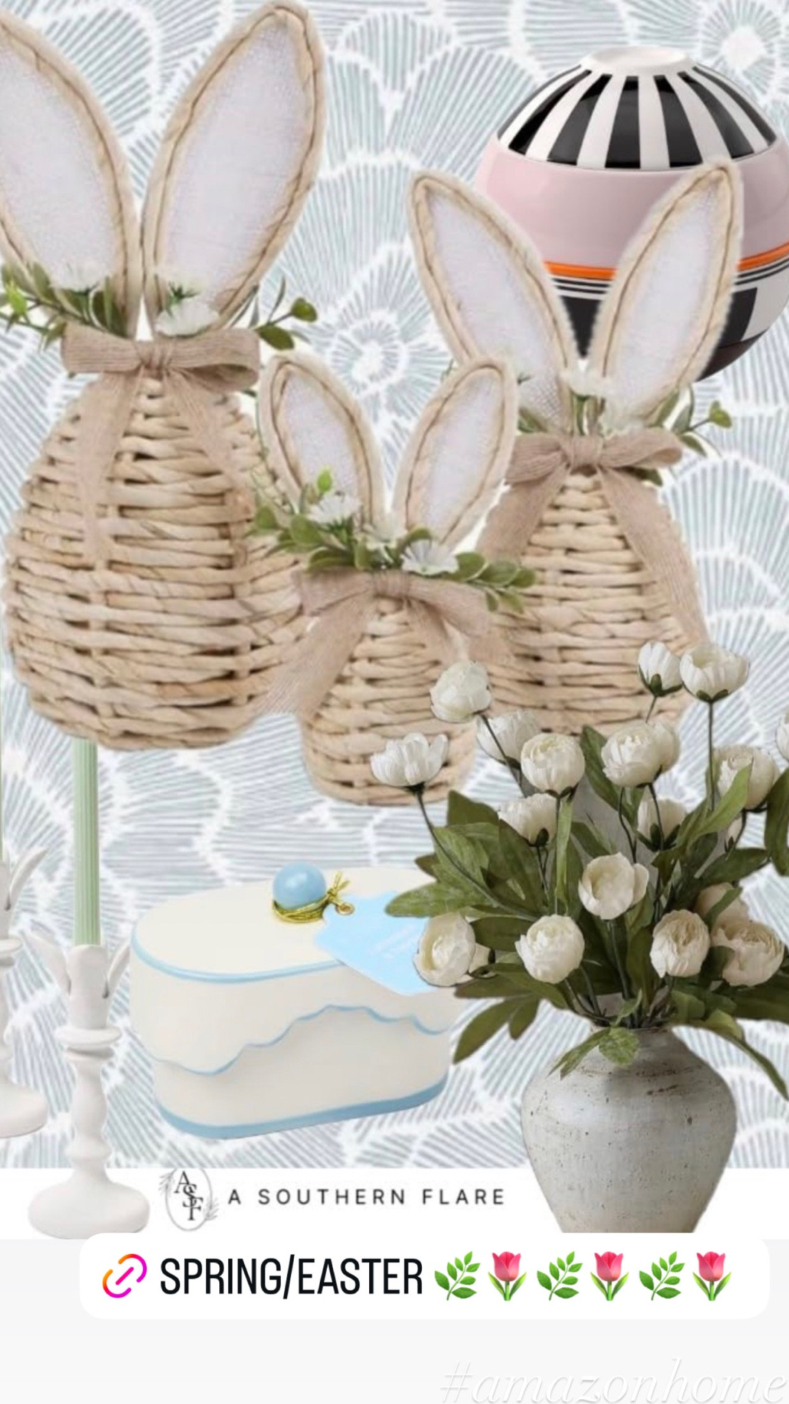 Get into the Easter spirit with these charming bunny decorations for your home. Perfect for adding a festive touch to your decor. #EasterDecor #HomeFestive

#LTKHome