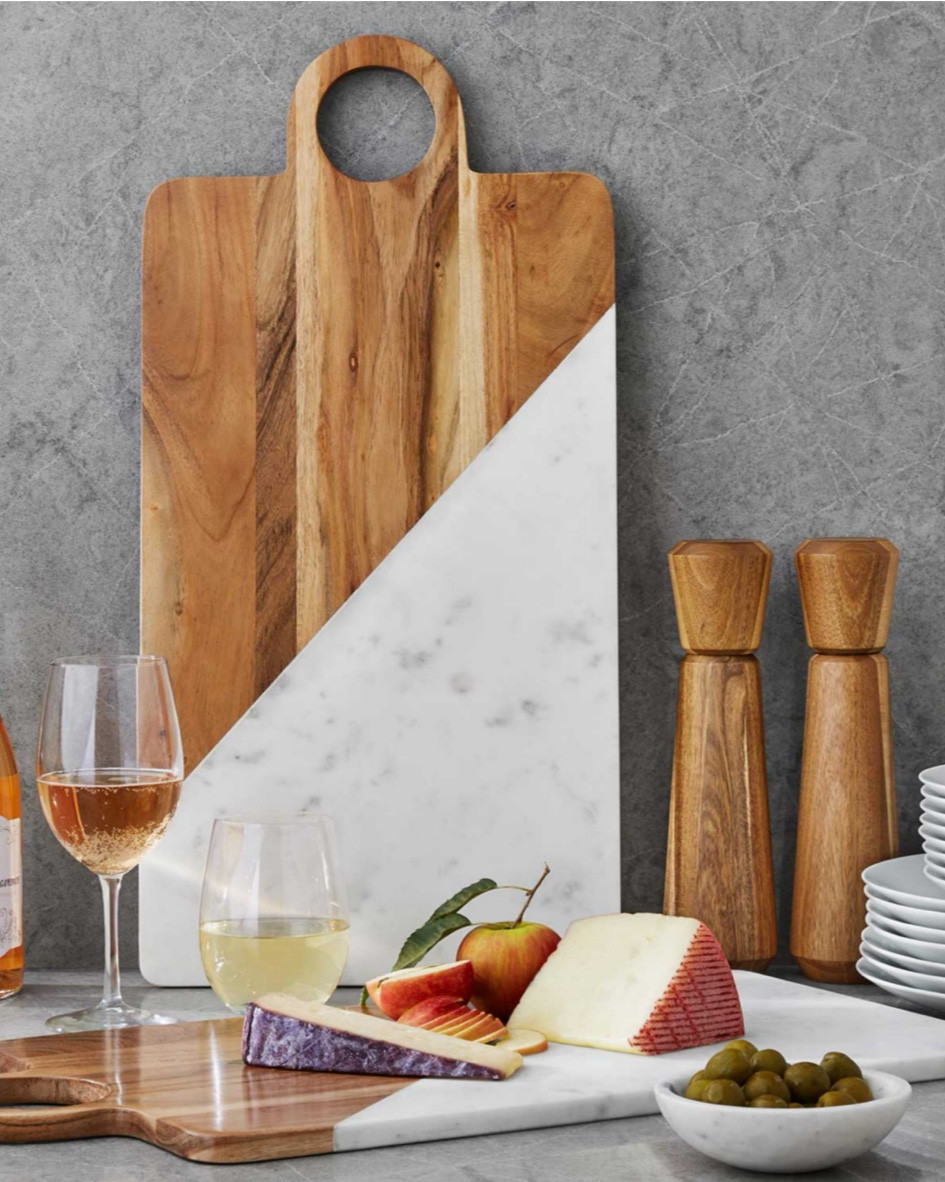 This Rectangular Marble & Wood Serving Board is crafted of natural materials for a timeless addition to your kitchen decor. Add elegance to a platter of cheese and charcuterie with this beautiful board for less than $25! The board is easy to clean and also features non slip feet to keep it in place.
It’s the perfect gift for Mother’s Day, weddings, housewarming or host gift.
Also, biggest savings of the year on a club membership.

#LTKhome #LTKwedding #LTKGiftGuide