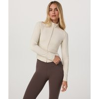 Vuori AllTheFeels™ Full Zip | Bone | XXS | Vuori Clothing (US & Canada)