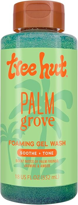 Tree Hut Palm Grove Foaming Gel Wash, Hydrating & Moisturizing Body Wash with Shea Butter & Nouri... | Amazon (US)