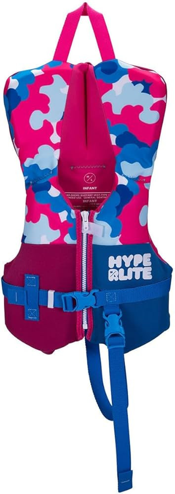Hyperlite Indy CGA Girls Wakeboard Vest Blue/Maroon Toddler (<30Lbs) | Amazon (US)
