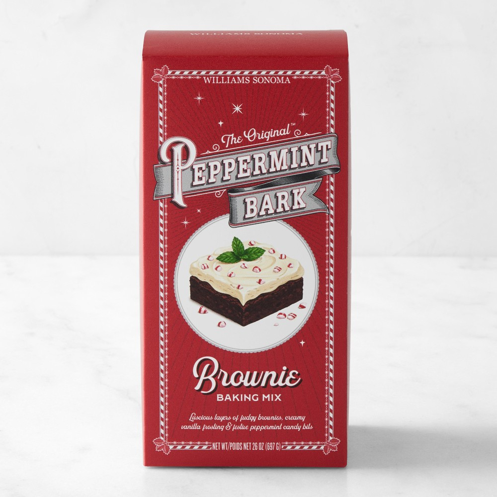 The Original™ Williams Sonoma Peppermint Bark Brownie Mix | Williams-Sonoma