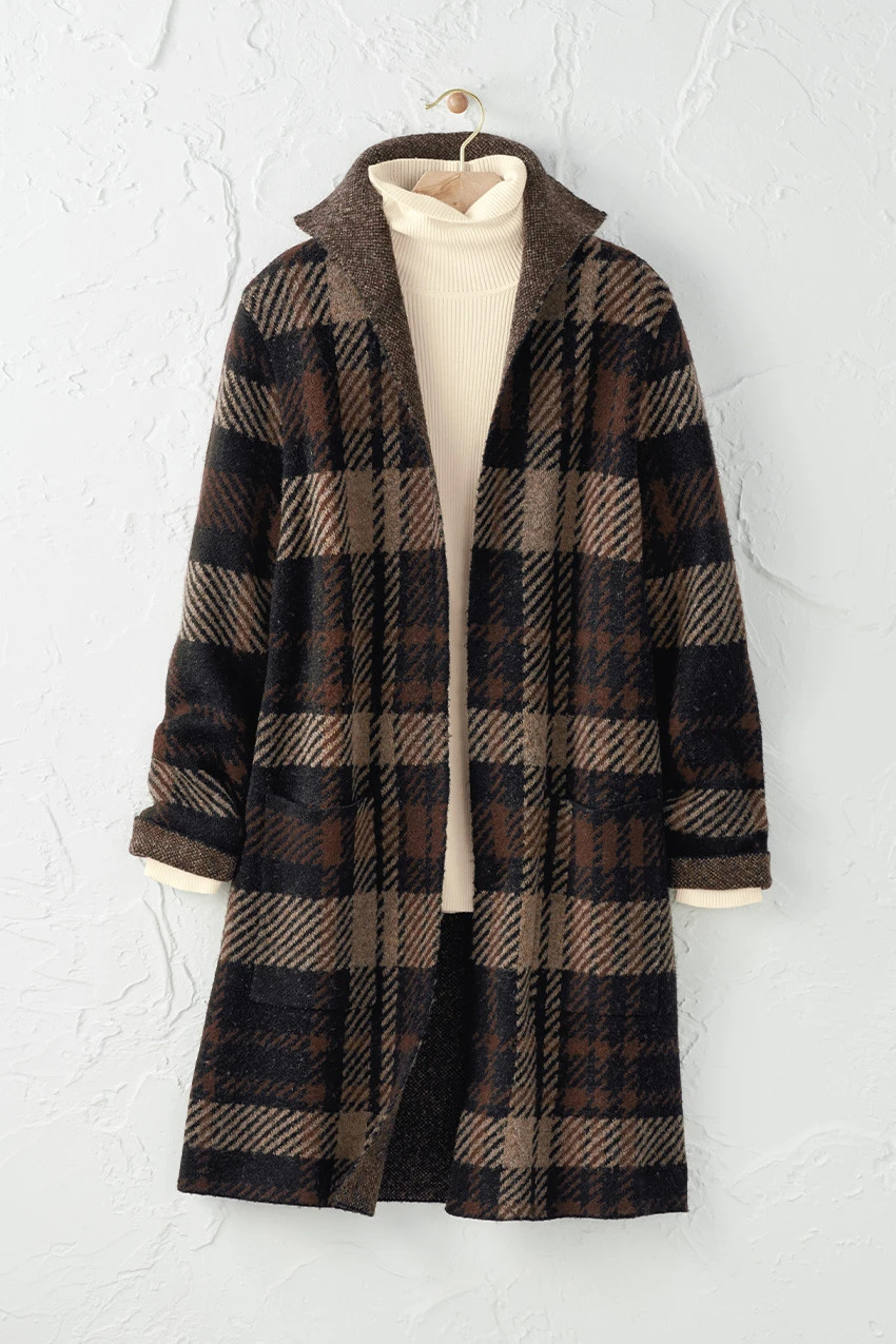 Made for More Plaid Cardigan | Coldwater Creek