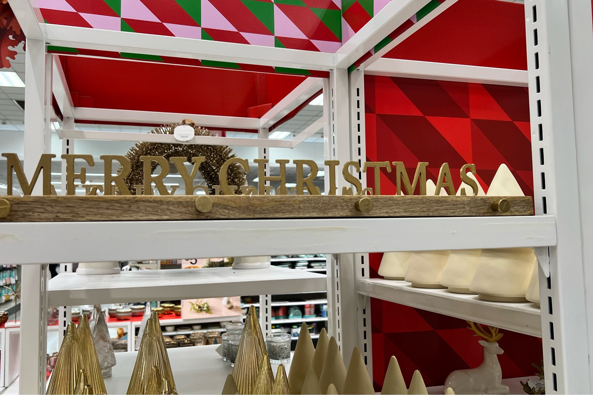 Christmas decorations have finally arrived at Target 🎅🏼🎄

Love this Merry Christmas stocking holder! 

#christmasdecorations #stockingholder #mantelideas

#LTKGiftGuide #LTKSeasonal #LTKHoliday