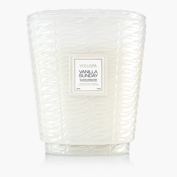 Vanilla Sunday - 5 Wick Hearth Candle | Voluspa