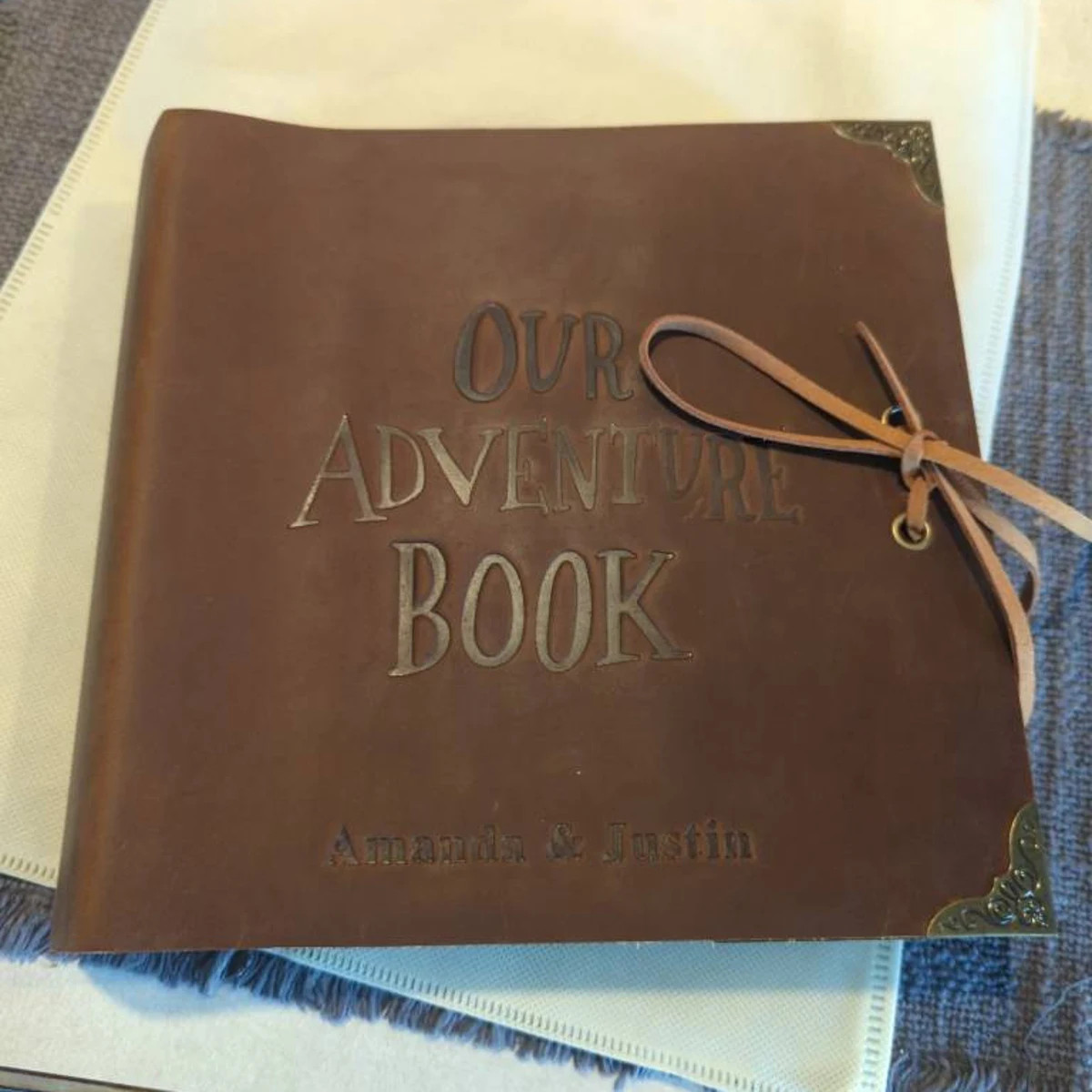 Our Adventure Book Photo Album Scrapbook, Anniversary Gift for Couple, Fantastic Gifts for Her an... | Etsy (US)