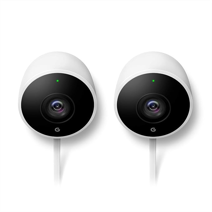 Google Nest Cam Outdoor 2-Pack - 1st Generation - Weatherproof Outdoor Camera - Surveillance Came... | Amazon (US)
