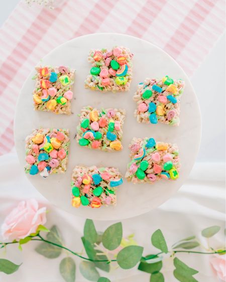 St Patrick’s Day cereal treat dessert with lucky charms! 

#LTKhome #LTKSpringSale #LTKparties