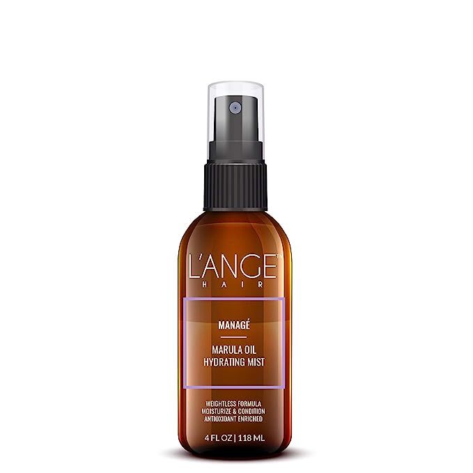 L’ange Hair MANAGÉ Marula Oil Hydrating Mist - Anti-aging Antioxidants & UV Protectant - Anti-... | Amazon (US)