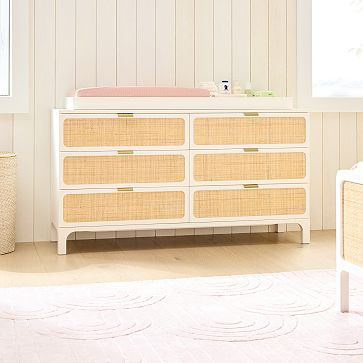 Ida Woven Changing Table (60") | West Elm (US)