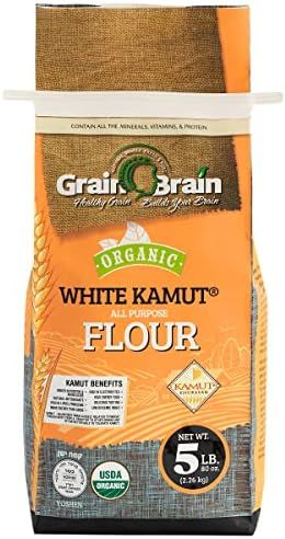 Grain Brain Organic White Kamut Flour (5 lb) | Amazon (US)