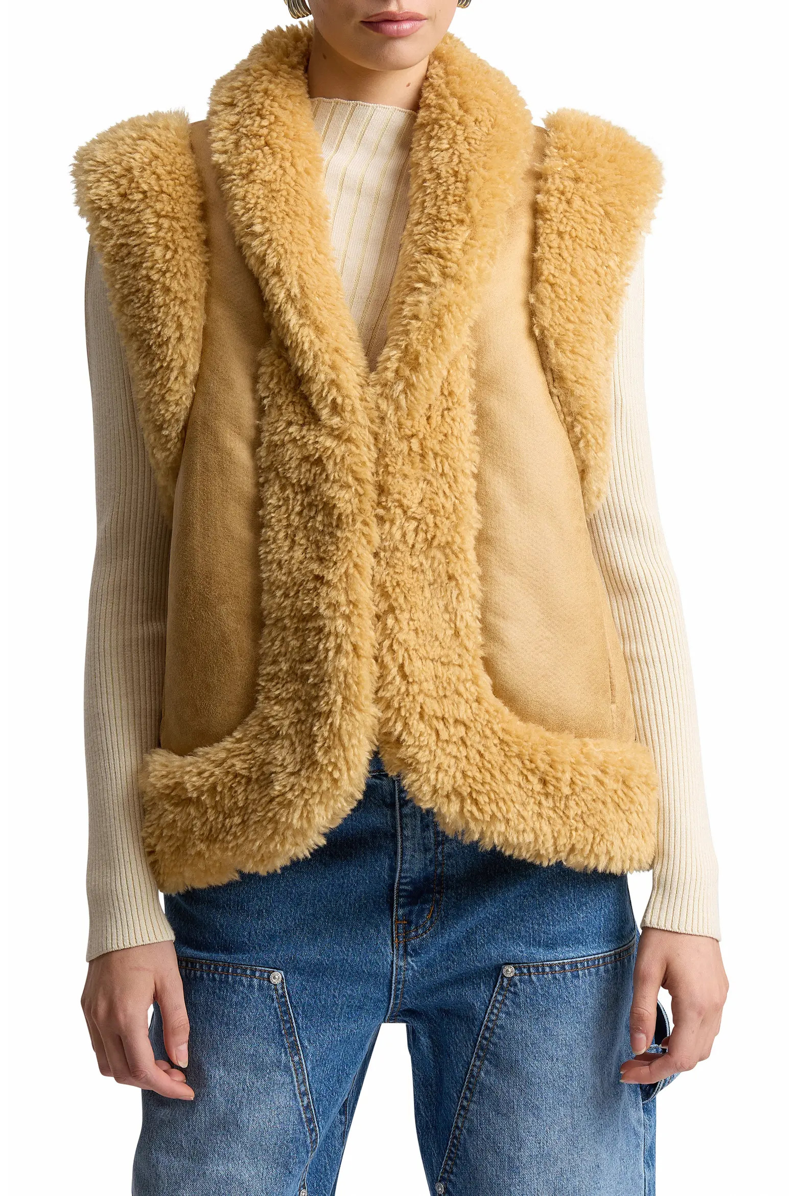 Faux Shearling Vest (Women) | Nordstrom | Nordstrom