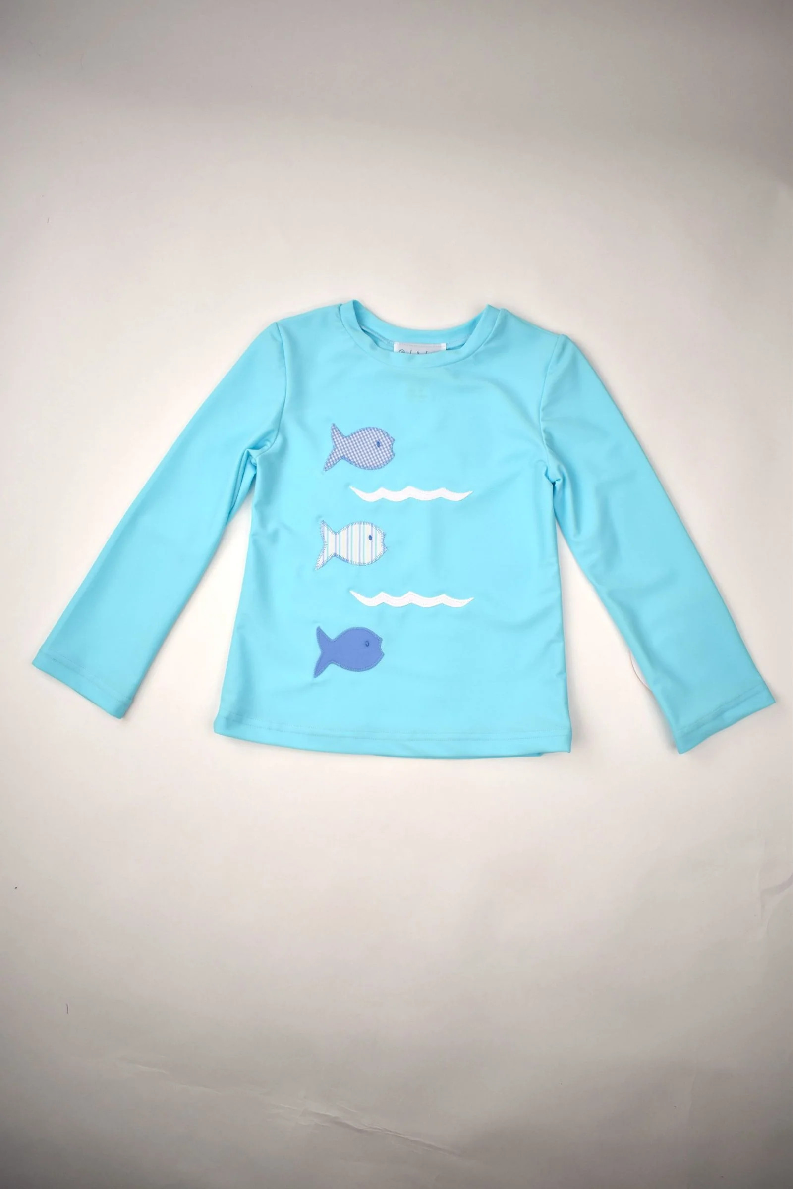 Seersucker Fish Appliqué Swim Collection – Boys & Girls by Funtasia To | Persnickety
