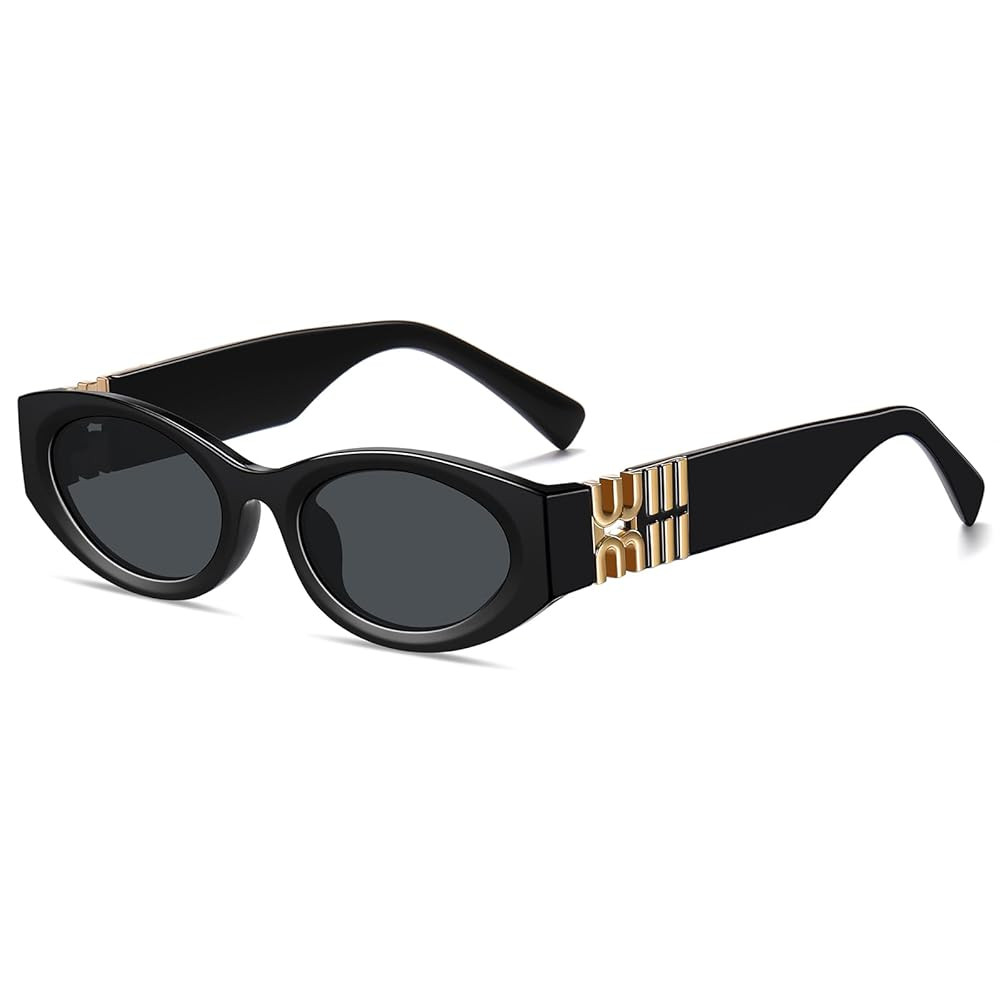 Oval Sunglasses for Women Men Trendy 90s Vintage Y2K Retro Fashion Sun Glasses UV400 Protection C... | Amazon (US)