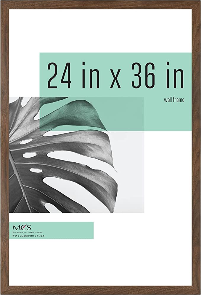 MCS Studio Gallery Frame, Walnut Woodgrain, 24 x 36 in, Single | Amazon (US)