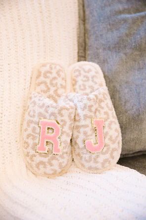 CUSTOM FUZZY SLIPPERS | Judith March