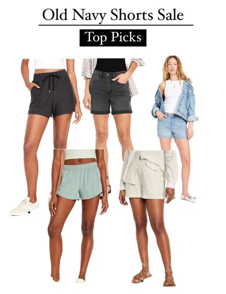 All of these are currently on sale for $12 from #oldnavy! These would be some of my top picks if I were starting a new summer wardrobe! #summershorts #dailydeals 

#LTKFindsUnder50 #LTKSeasonal #LTKSaleAlert