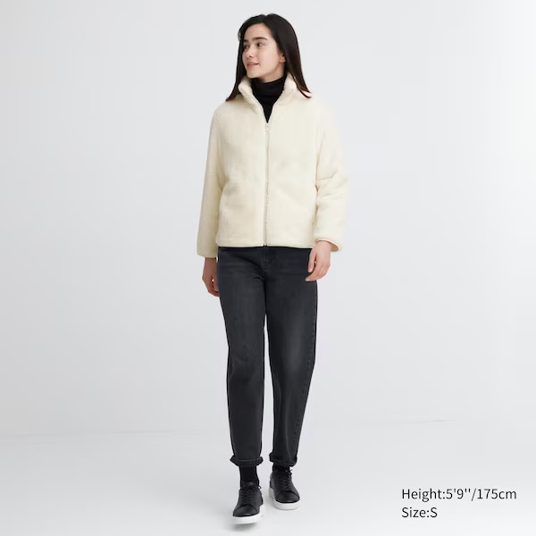 Fluffy Yarn Fleece Full-Zip Jacket | UNIQLO (US)