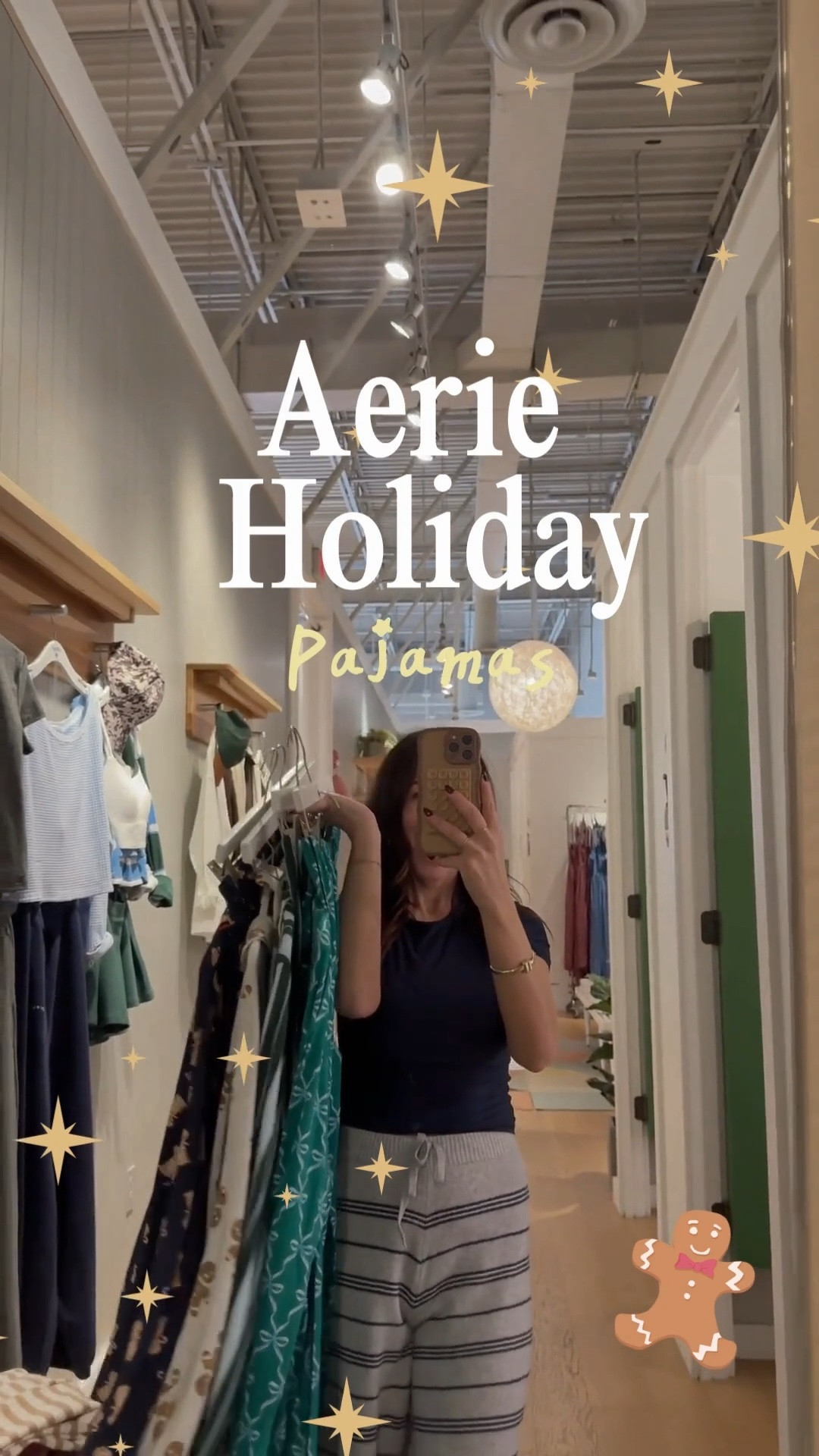 @Aerie holiday pajamas! The cutest launch yet