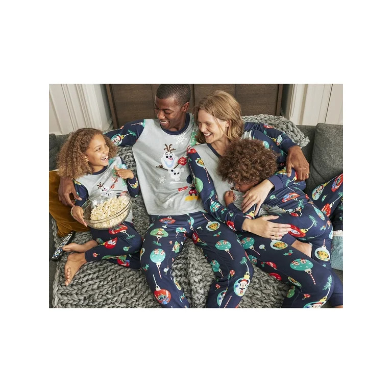 Disney's 100th Anniversary Unisex Toddler Matching Family Pajamas Set, 2-Piece, Sizes 2T-5T | Walmart (US)