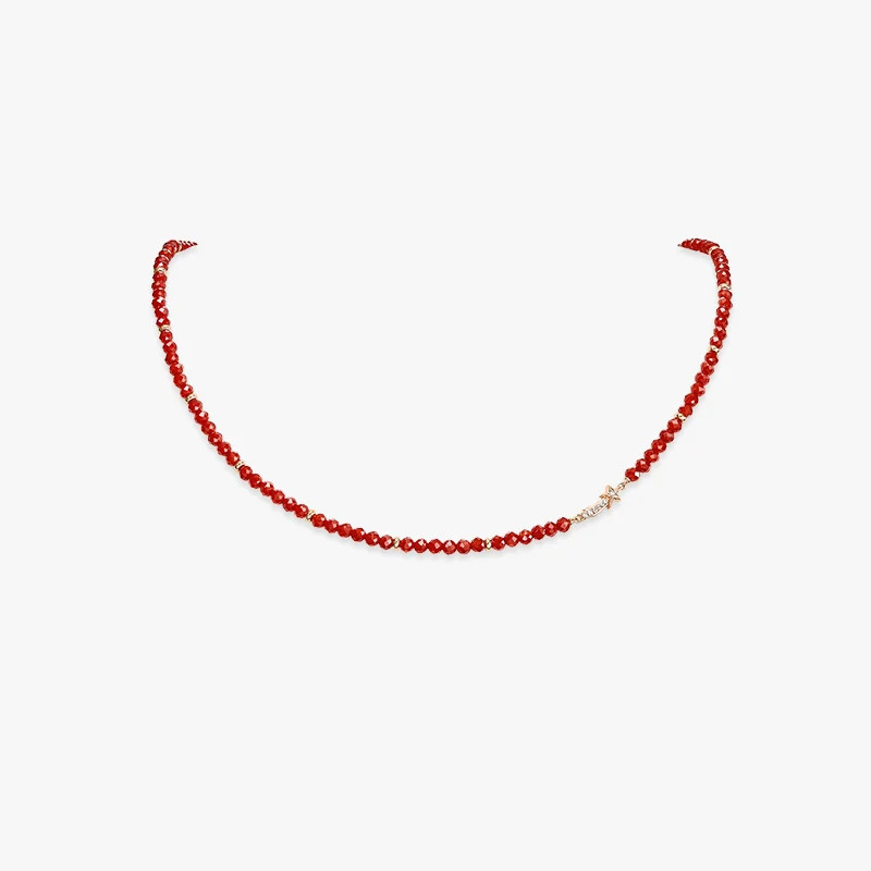 New Heliocentric Red Carnelian Necklace | Lola Rose