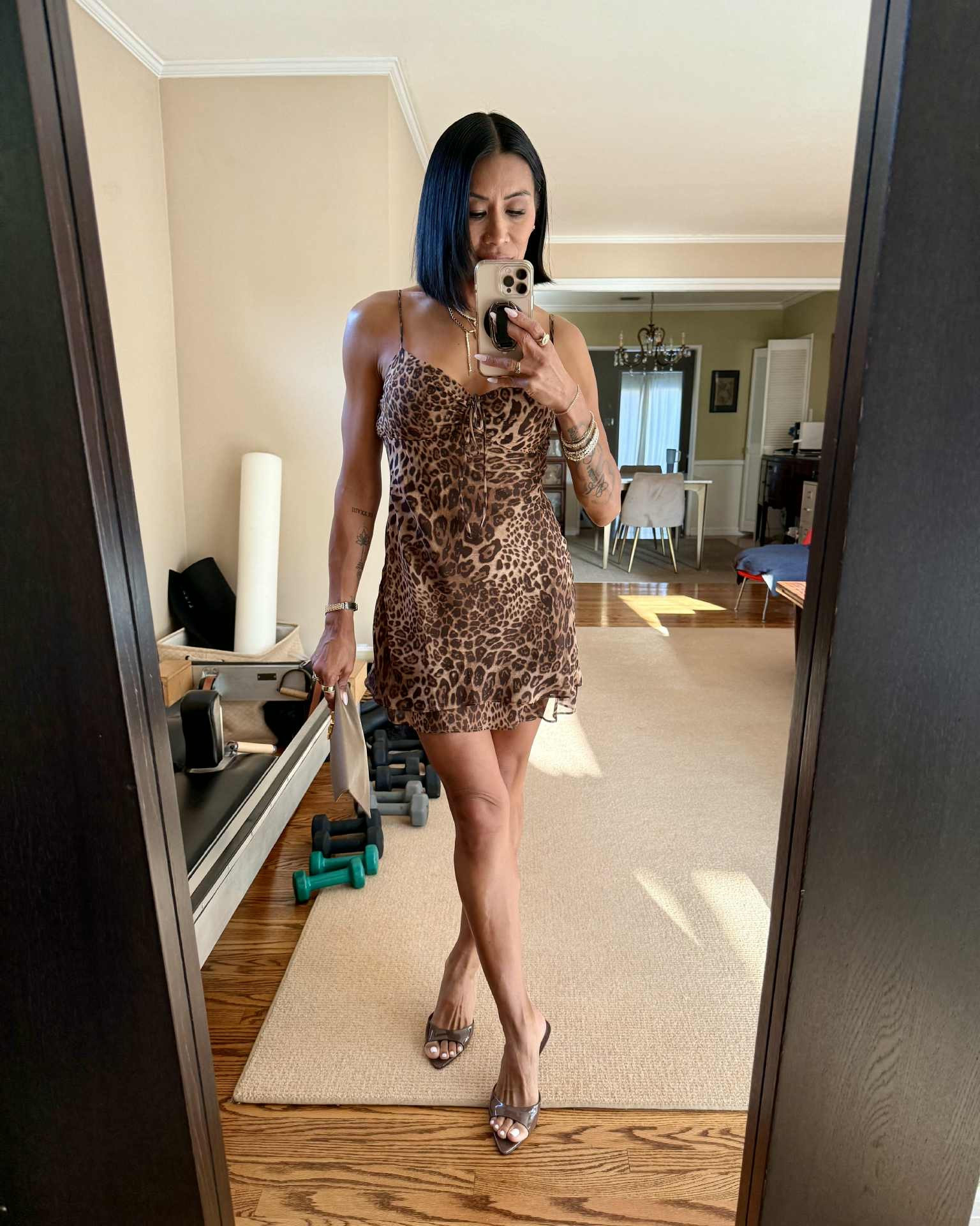 #ootn
Tonight’s fit 🐆
Use my code taniab to save on my fave jewelry  

#LTKStyleTip #LTKOver40 #LTKShoeCrush