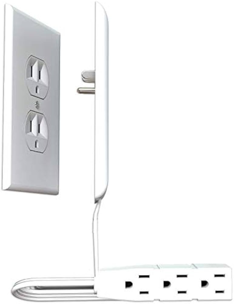 Sleek Socket Ultra-Thin Outlet Concealer with Cord Concealer Kit, 3 Outlet, 3-Foot Cord, Universa... | Amazon (US)