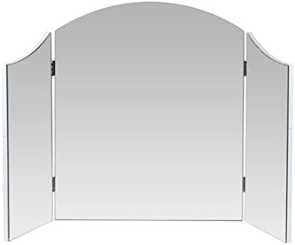 Tri-Fold Tabletop Vanity Mirror, Makeup Mirrors, 41" x 24", Trifold, Portable, Beauty, Cosmetic,3... | Amazon (US)