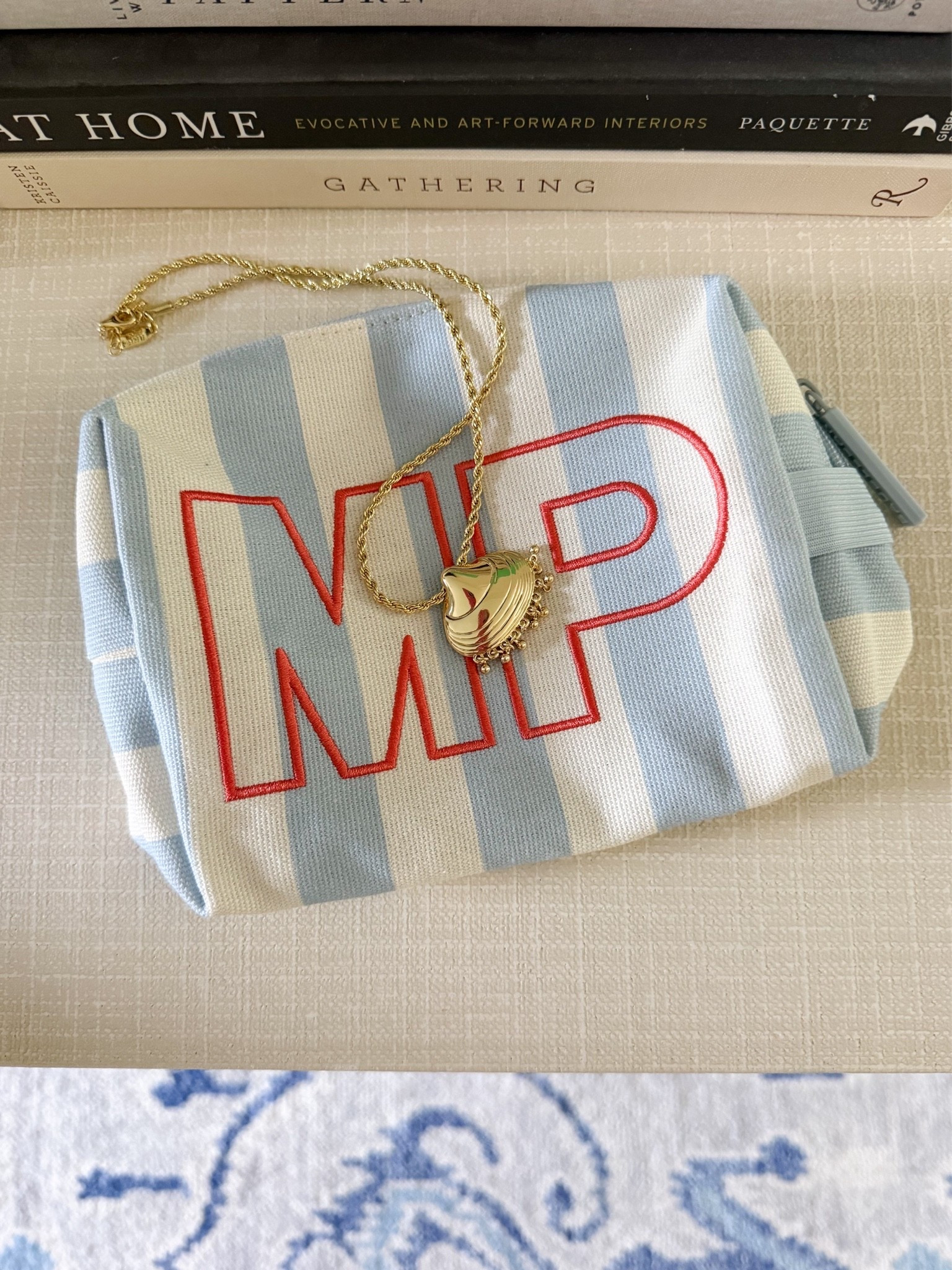 Packing some coastal-inspired jewelry to bring down the shore this week! How fun are these pieces?? I’m using this striped monogram bag from Baublebar  to bring it all 🩶

#LTKootd #LTKdayinmylife #LTKSeasonal