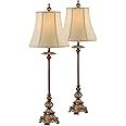 Regency Hill Juliette Traditional French Country Cottage Buffet Table Lamps 36.5" Tall Set of 2 L... | Amazon (US)