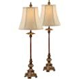 Regency Hill Juliette Traditional French Country Cottage Buffet Table Lamps 36.5" Tall Set of 2 L... | Amazon (US)