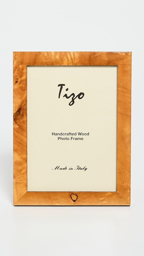 Tizo Designs 5x7 Italian Honey Burl Wood Frame | Shopbop