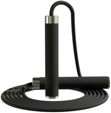 Adjustable Jump Rope for Home Fitness - 5mm PVC Cord with Ball Bearings, Anti-Slip Rubber& Alloy ... | Amazon (US)