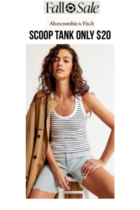 LTK Fall Sale
Abercrombie tank top
Jeans

#LTKunder50 

#LTKSale #LTKsalealert