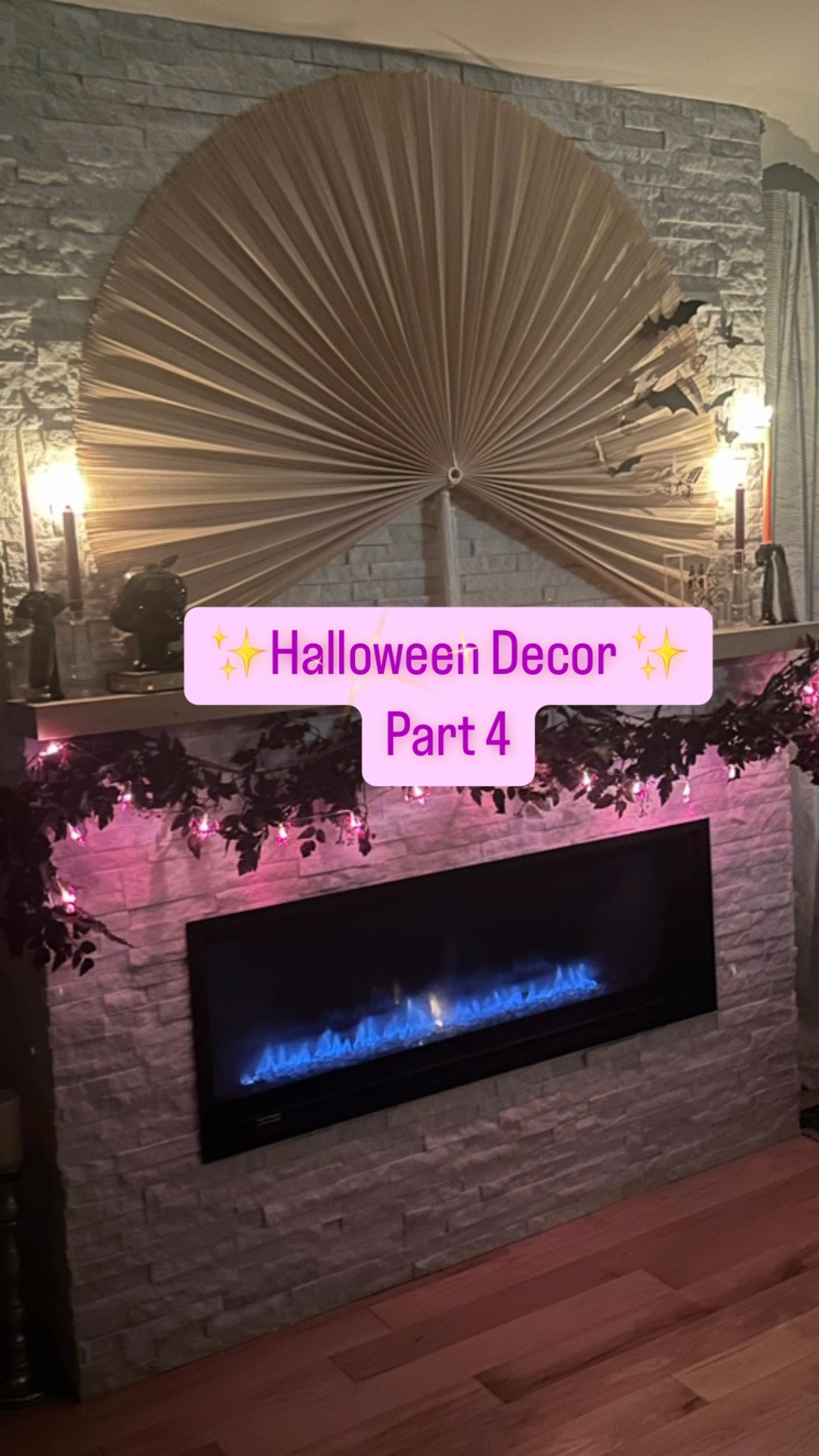 🪄Halloween decorations that double as fall decor are my favorite since I am a mom with 2 littles and things that save me time and money are my jam! 

So this purple leafy garland is the best and my new favorite addition to my Halloween mantle! 

Happy spookey season 
🖤Kelly 

#LTKHalloween #LTKKids #LTKHome