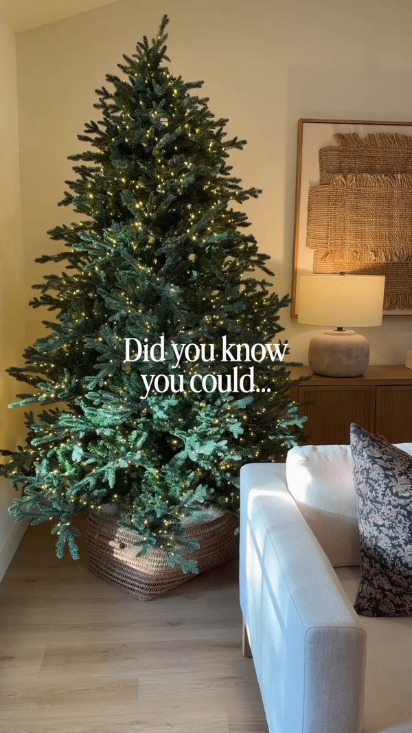 Wait…why have I never tried this Christmas tree hack before?!