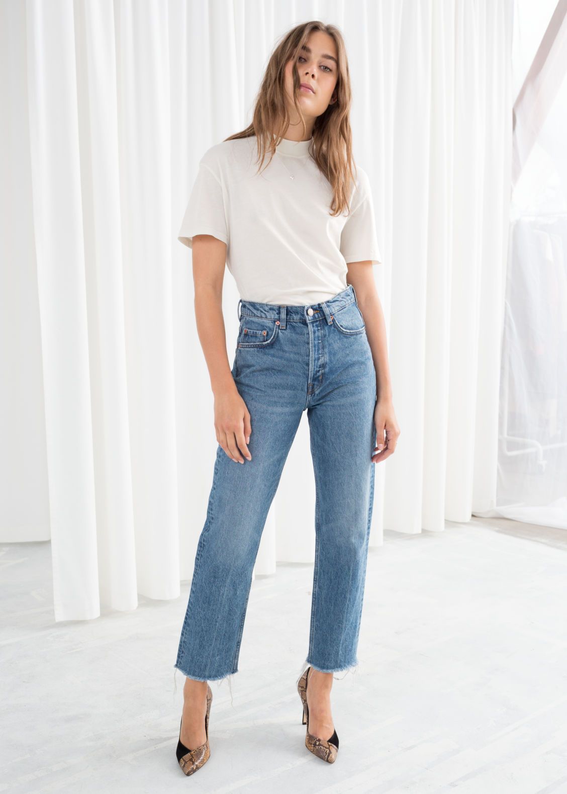 Straight Mid Rise Jeans | & Other Stories (EU + UK)