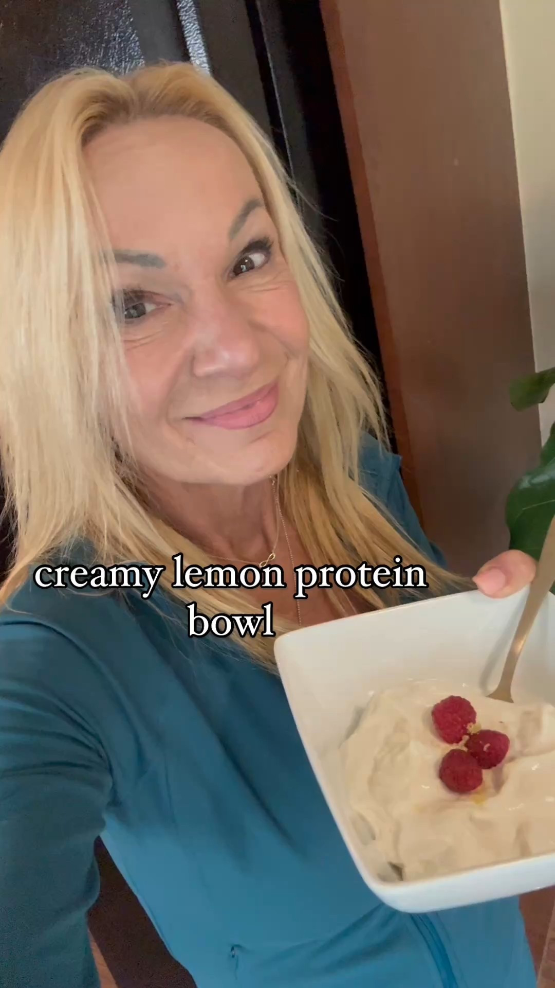 creamy lemon protein bowl- 38 grams protein, around 250 calories!

1 cup plain 2% Greek yogurt
1 scoop lemon collagen from Further Food
juice and zest of 1/2 lemon 
monkfruit or stevia to taste

berries for garnish

Combine all ingredients in a small bowl and enjoy! Fresh berries and lemon zest make a great garnish!

xoxo
Elizabeth 




#LTKOver40 #LTKSeasonal #LTKHome