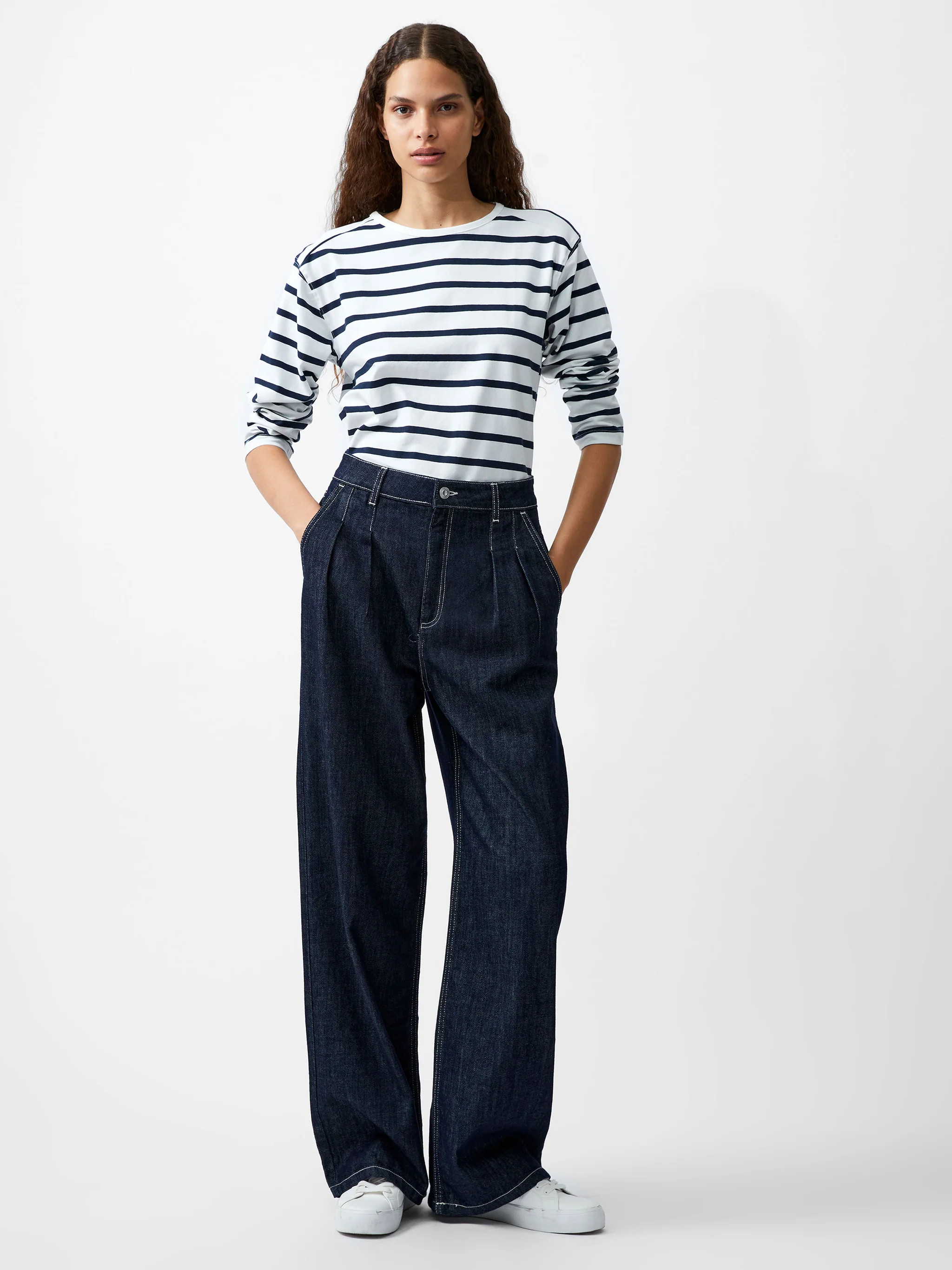 Finley Denim Wide Leg Jeans 32 Inch | French Connection (UK)