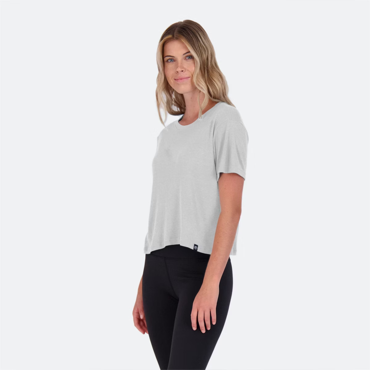 Vapor Apparel Women's Cropped 200 Mile Tee Shirt, Silver, X Large | Target