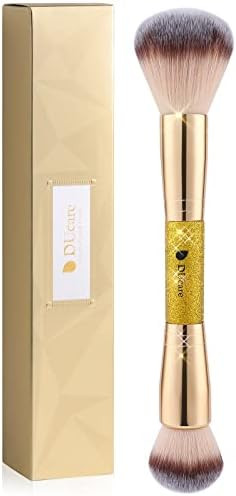DUcare Foundation Powder Brush Double Ended Blush Makeup Brushes, Duo Bronzer Blush ideal for cre... | Amazon (US)