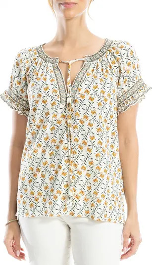 MAX STUDIO Ruffle Sleeve Top | Nordstromrack | Nordstrom Rack