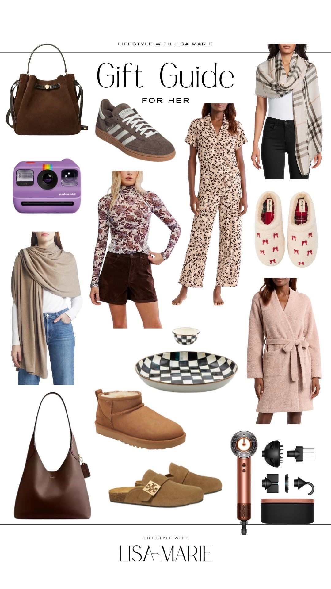 Holiday gift guide for her. Christmas present ideas for wife, mom, sister and daughter in law. Gift exchange. 



#LTKGiftGuide #LTKHoliday #LTKHome