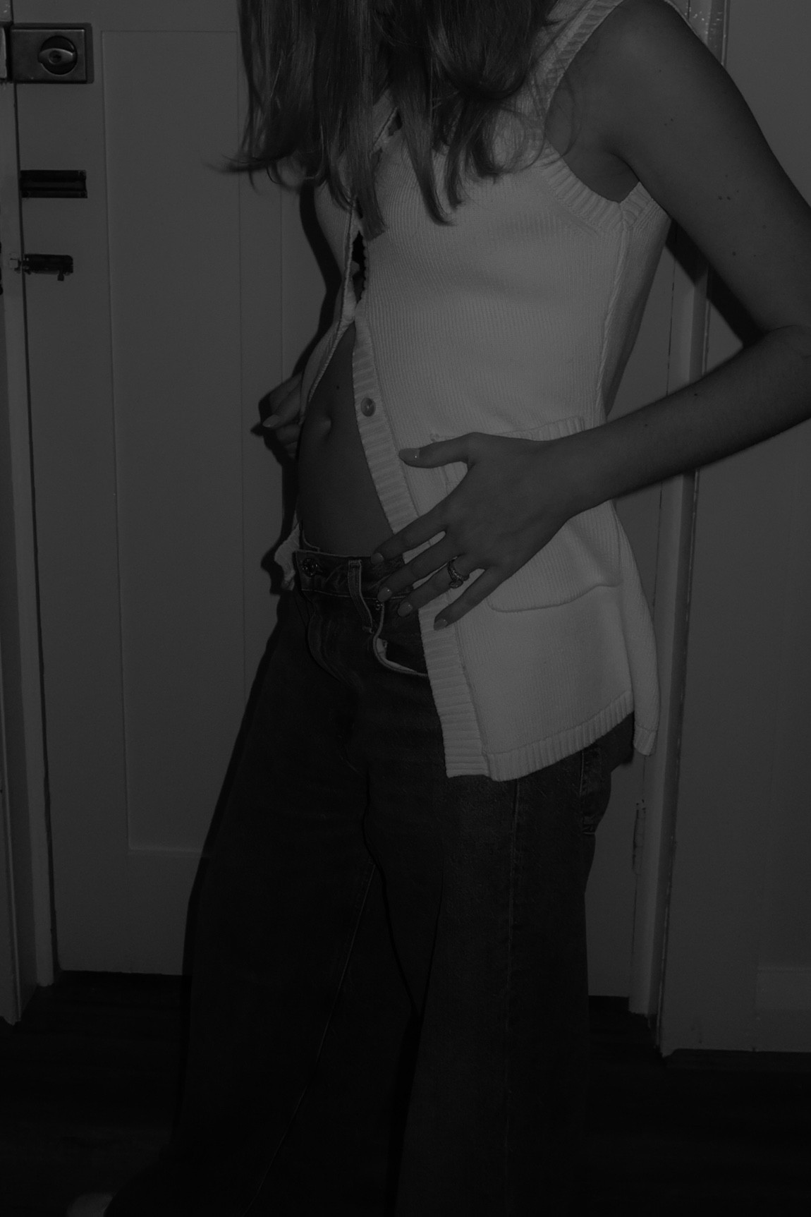 Pregnancy OOTD 🎀🤍
Top: Size small
Jeans: 12 (sized two sizes up) 

#LTKaustralia #LTKmaternity