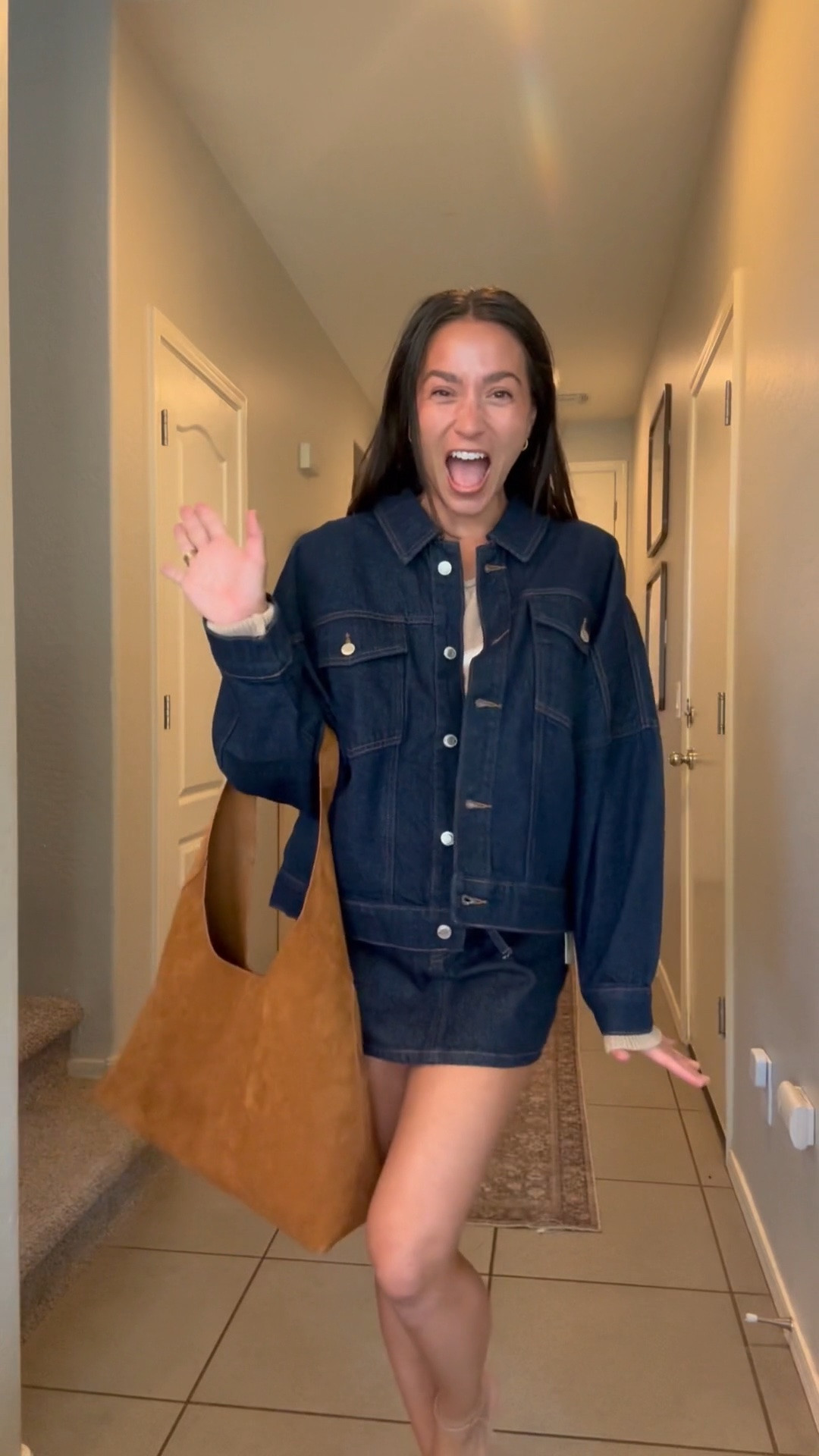 Denim, but make it ✨ actually cute ✨. 👖 Chelsey‘s Walmart denim haul has all the pieces you need for fall… Jeans, a denim skirt + jacket, and the prettiest white lace top to tie it all together. And that white pair?! So soft you’d never guess their denim. 🤍😍 #WalmartPartner #WalmartStyle @WalmartStyle @Walmart