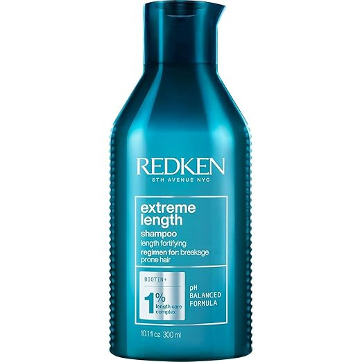 Redken Extreme Length Biotin Shampoo For Longer Hair – Promotes Healthy Hair Growth, Strengthen... | Amazon (US)