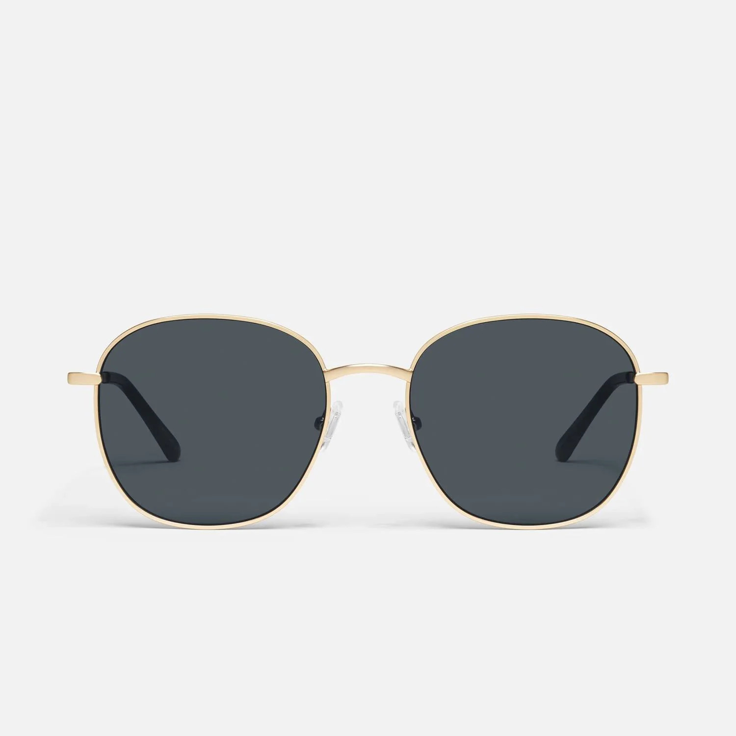 Unisex Jezabell Sunglasses In Gold/smoke | Shop Simon