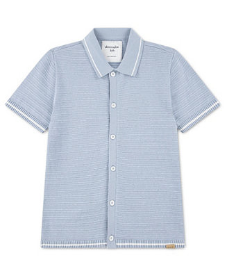 Boys' Button Through Collared Sweater | Macy's